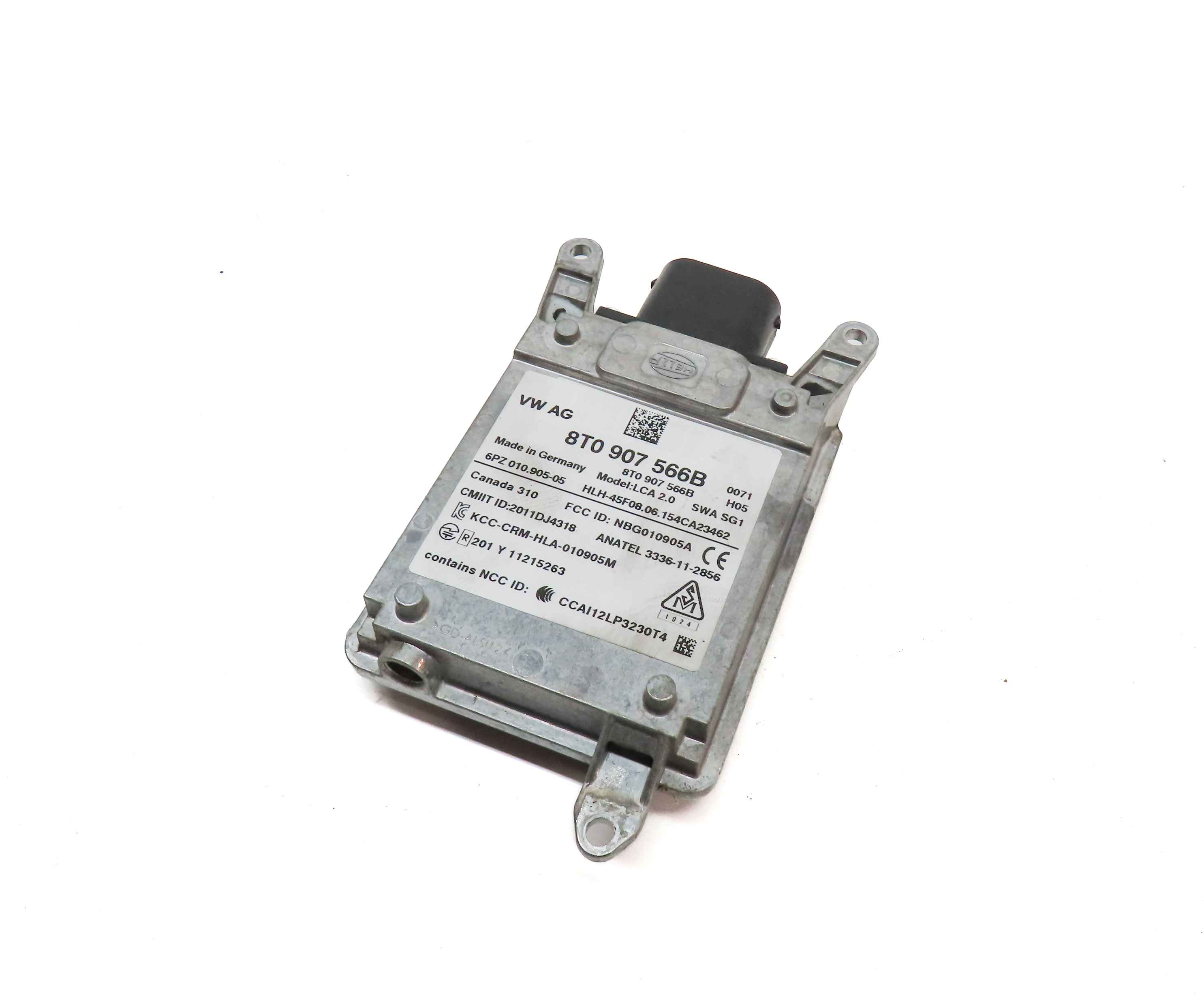 2011-2016 PORSCHE CAYENNE (958) LEFT DRIVER REAR BLIND SPOT RADAR MODULE — exact item pictured